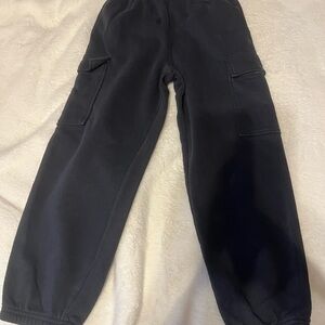 GAP Boy’s vintage cargo black sweatpants size M (8)